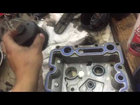 Oil cooler and EGR cooler tips