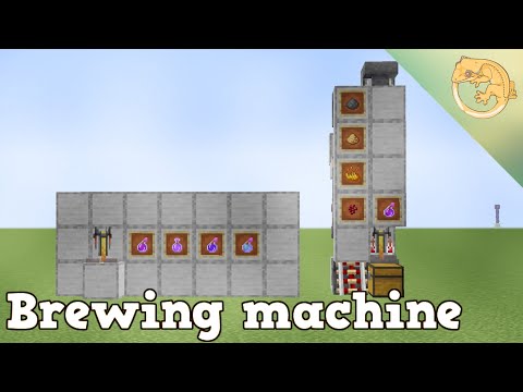 Gecko - How to build a simple tileable brewing machine for minecraft 1.19