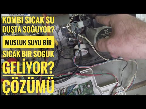 Kombi Sıcak Musluk Suyu Bir Sıcak Bir Soğuk Geliyor / Duşta Su Soğuyor #baymak #bosch #kombi #Su