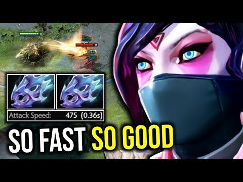 MAX RANGE MAX SPEED..!! 2x Moon Shard TA Max Attack Speed by CnCC 7.21c | Dota 2