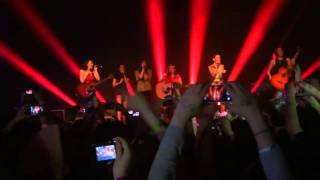 Cimorelli - &quot;Contigo&quot; by Midnight Red live in Santiago, Chile (04/02/2016)