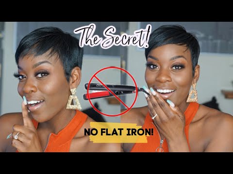 MUST TRY!|THE QUICKEST WAY TO STYLE YOUR PIXIE!| Short...