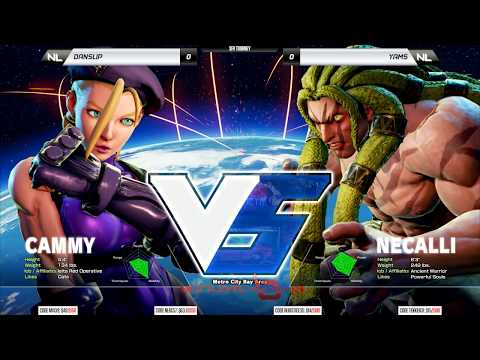 NLBC v.100 - Street Fighter V - Danslip (Cammy) vs Yams (Necalli) [1080p/60fps]