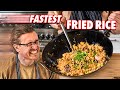 Making Fried Rice Faster Than A Restaurant | But Faster