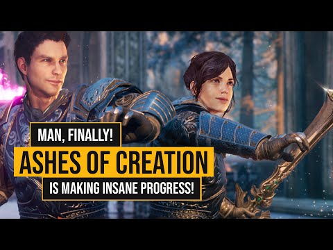FINALLY! THE ASHES OF CREATION MMORPG IS MAKING INSANE PROGRESS!