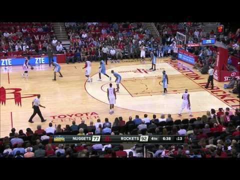 Alonzo Gee Highlights Nuggets vs. Rockets 12.13.2014 - 2 Points, 3 Rebounds