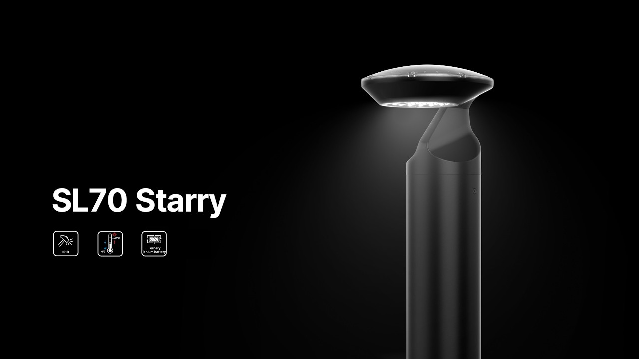 SL70 Starry Solar Bollard Light