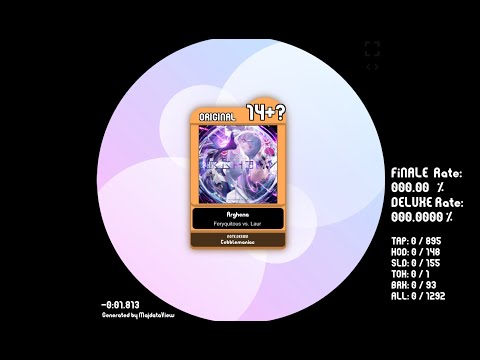 [maimai 創作譜面] Arghena Lvl 14+? 蔵 [Feryquitous vs. Laur (from Arcaea)]