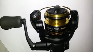 Схема безынерционной катушки okuma safina noir