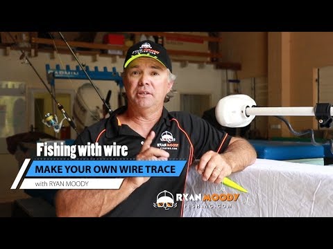 Make your own wire trace when fishing for mackerel