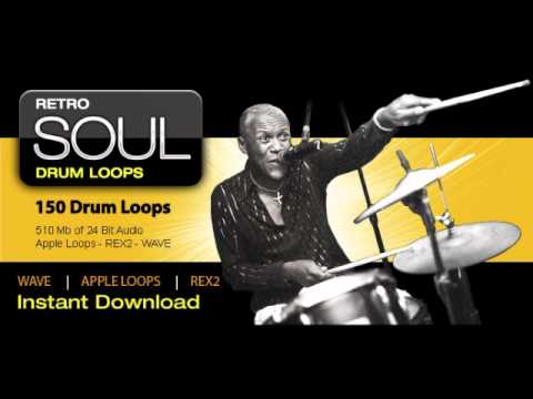 Retro Soul Drum Loops