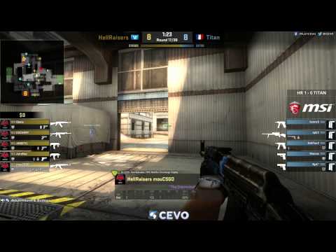 HellRaisers vs Titan Game 2 (CEVO-P CS:GO Season 7) - Dust & Launders