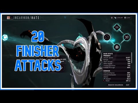 How To Get Melee Finishers Whenever You Want (Hate Incarnon Evolution IV) | Warframe