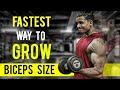 HOW TO GET BIGGER BICEPS (The Fasted Method) | Yash Anand