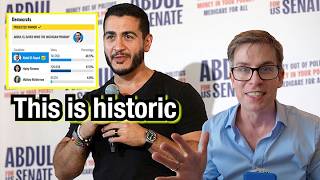 Media Crashout from Abdul El Sayed win