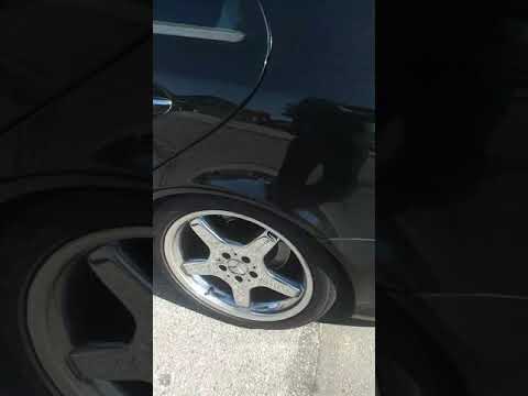W211 mercedes benz e500 air bags upgrade to coil overs