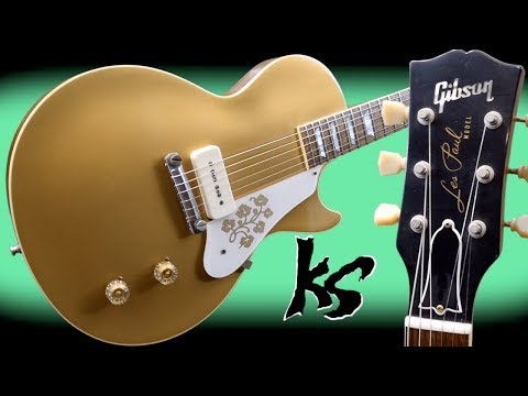 Video! Gibson Les Paul Axcess Prototype Kazuyoshi Saito Signature 1 P90 Goldtop image 26