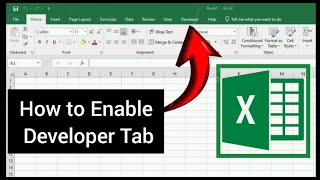 Download the video "How to Enable Developer Tab in Excel | How to Enable Developer Option in Excel 2019✅"