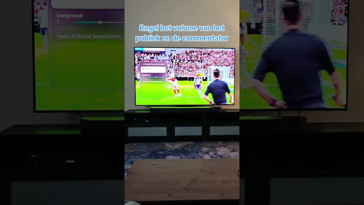 AI Soccer Mode op de Samsung S90H OLED TV - YouTube