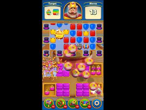 Royal Match Level 3460 - NO BOOSTERS GAMEPLAY 👑 | SKILLGAMING ✔️