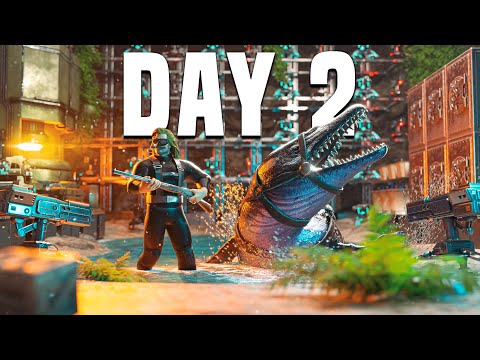 The 12 Hour Raid Defense For ALPHA Cave  - ARK PvP  