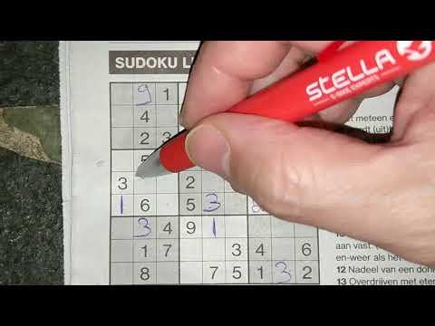 Puzzling & dazzling with these 2 sudokus. (#421) Light Sudoku puzzle. 01-31-2020 part 1 of 2