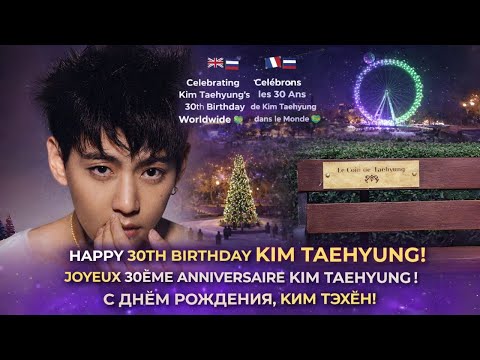 💜BTS's V at 30: A Night in Shining Moscow & Versailles Honoring Kim Taehyung💜