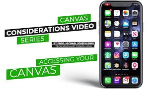How to Access Canvas (SmartPhone) for OLFU Students