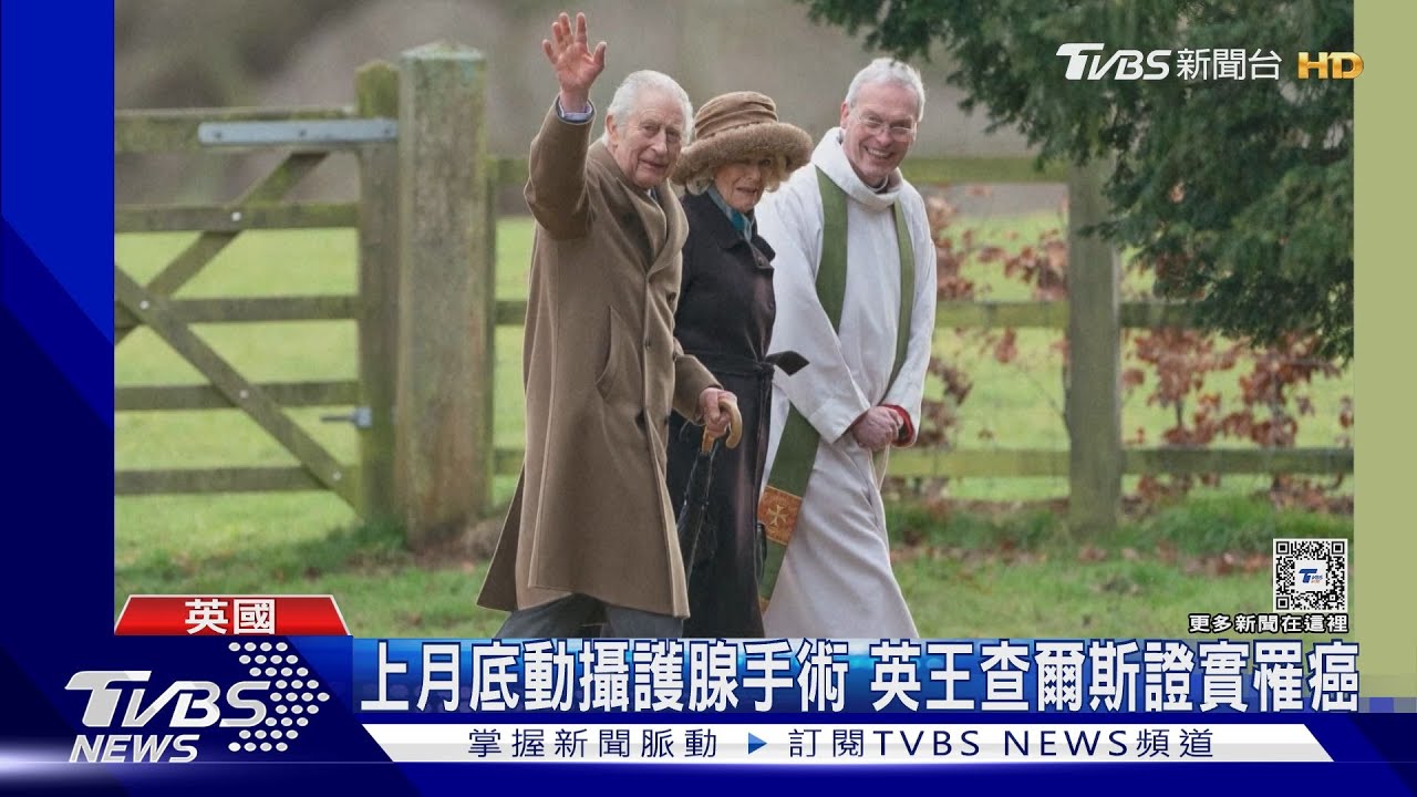 上月底動攝護腺手術 英王查爾斯證實罹癌哈利將返英探望