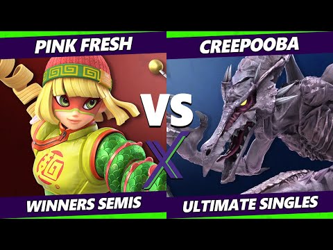 S@X 423 Winners Semis - Pink Fresh (Min Min) Vs. Creepooba (Ridley) Smash Ultimate - SSBU