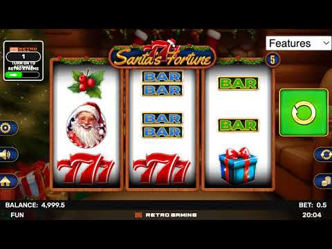 777 Santa's Fortune – Video Gameplay