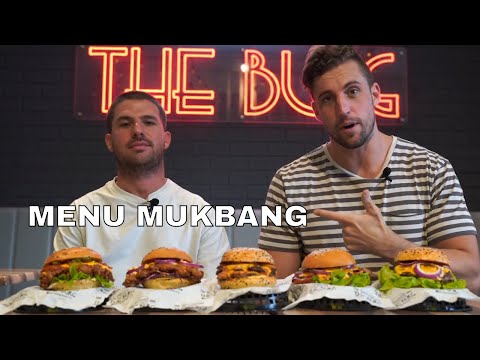 Sydneys BEST BURGERS: EP 1 THE BURG Five Dock - FULL MENU MUKBANG