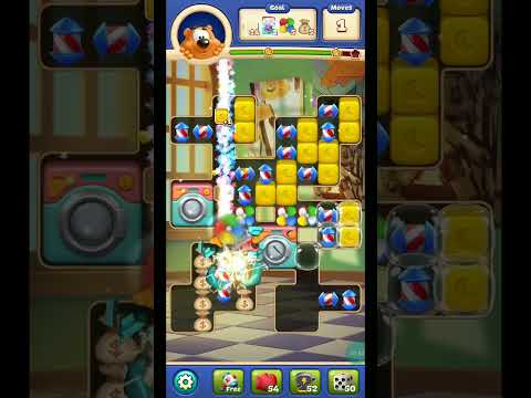 Toon blast level 7442 😤 stuck level too tough🙄 Toon blast game🦖