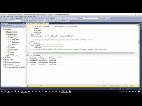SQL DML Series - Multiple Filtering Example #2
