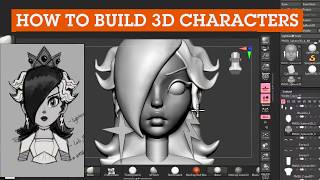 Universal Monsters + Nintendo Mashup ZBrush Demo | Full Sail University