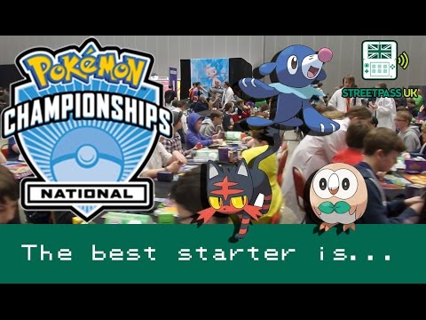Pokémon UK Nationals 2016:The best starter is...?