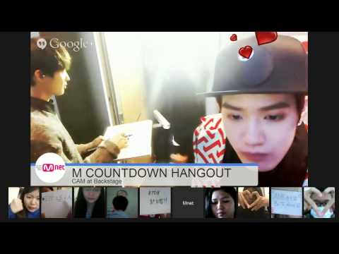 M COUNTDOWN HANGOUT CAM at Backstage