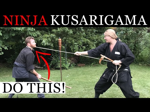Vídeo relacionado con Kusarigama Japón japonés arma artes marciales Camiseta sin Mangas