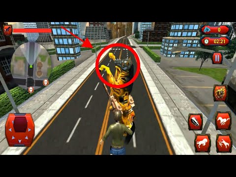 Grand Super Robot Horse City Battle - US Police Robot Rescue Horse Transform(Uk)