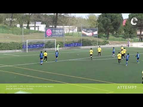 Jack Shimkus \ U16 \ MIC Barcelona, Spain \ 14 Apr 2022 \ CF Mollet UE \ Attempt