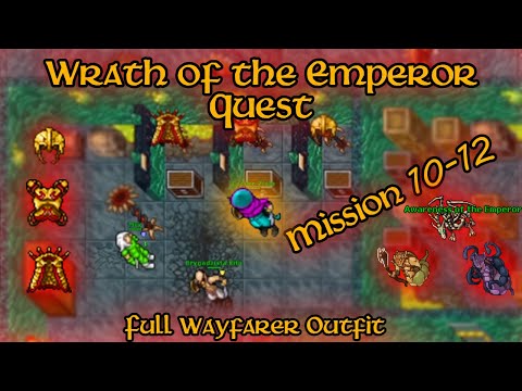 Tibia - Wrath of the Emperor Quest ( Mission 10-12 )