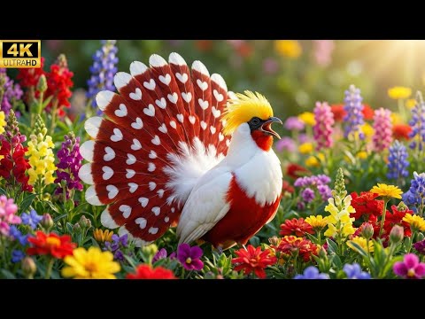 Top 100 Bird Sounds in Nature 🌿 Calming Songs for Sleep & Relaxation | 4K ASMR