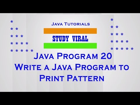 Java Program 20 Java Program To Print Pyramid Patterns 01 Study Viral