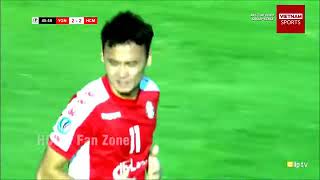 Highlights Yangon Utd 2 - 2 HCM City  Công Phượng đánh đầu ghi bàn   YouTube