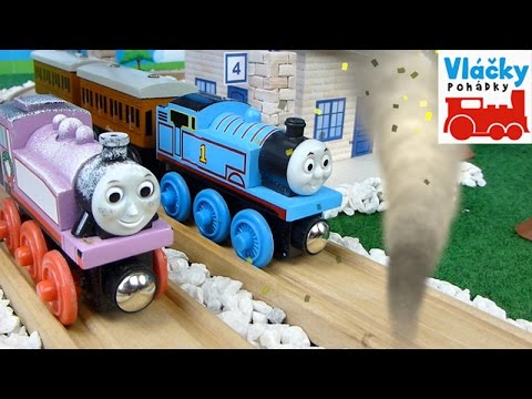 Pohádka o tom jak Tomáš a ostatní mašinky střetli Tornádo