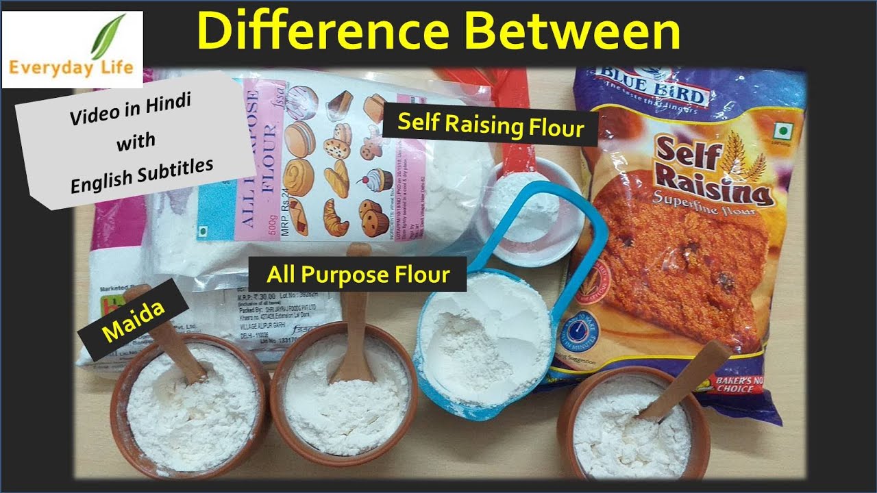 Maida | मैदा और बेकिंग आटा | All-Purpose Flour | Self Raising Flour | Types of Baking Flour | #50
