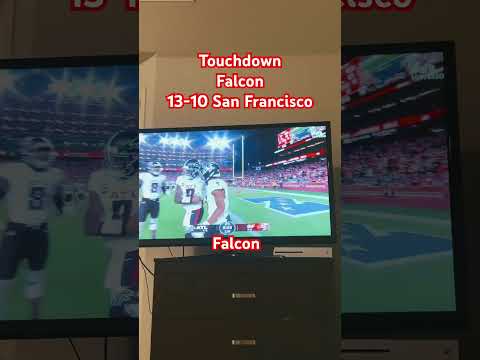 Touchdown Falcon, 13-10 San Francisco 49ers lead!#live #football #nfl #like