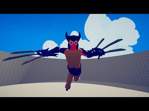 WOLVERINE (MARVEL) VS EVERY UNIT IN TABS | Totally Accurate Battle Simulator