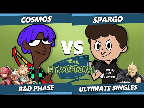 Gimvitational R&D Groups - Cosmos (Pyra Mythra) Vs. Spargo (Cloud) SSBU Ultimate Tournament