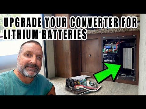 Installing a WF-8955-AD-MBA converter in your RV to charge Lithium batteries